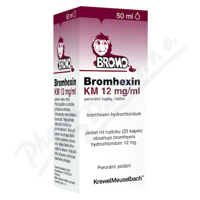 Bromhexin KM 12mg/ml por.gtt.sol.50ml