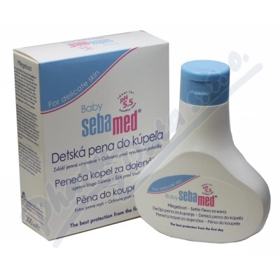 SEBAMED Dětská pěnová koupel 200ml