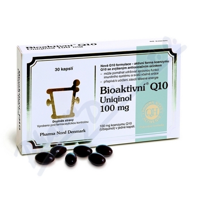 Pharma Nord Bioaktivní Q10 Uniqinol 100mg cps.30