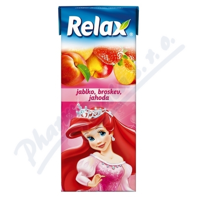 Relax jablko-broskev-jahoda 0.2l