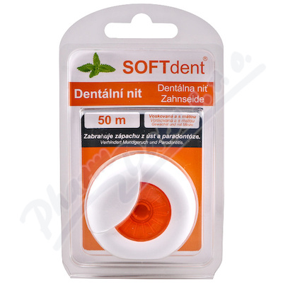 SOFTdent Dentální nit 50m 1ks