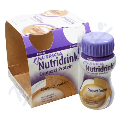 Nutridrink Compact Protein př.kávy por.sol.4x125ml