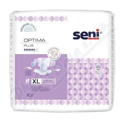 Seni Optima Plus inkon.plenkové kalhotky XL 10ks