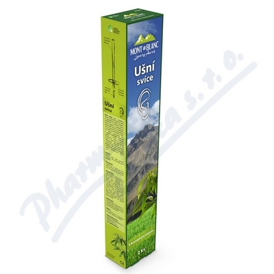 Mont Blanc Luxury Auris Ušní svíce Konopí 2ks