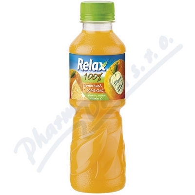 Relax 100% pomeranč 0.3l PET