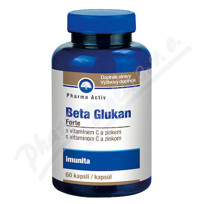 Beta Glukan Forte vitamín C a zinek cps.60