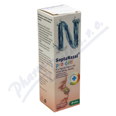 Septanazal děti 0.5mg/50mg v 1ml nas.spr.so.1x10ml