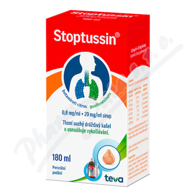 Stoptussin sirup por.sir.1x180ml + pip.