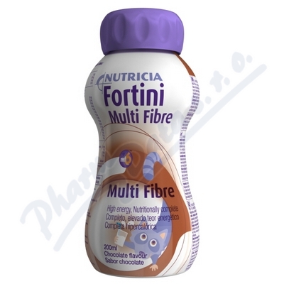 Fortini pro děti s vlákninou čokol.př.sol.1x200ml