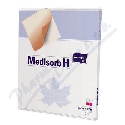 Medisorb H hydrokoloidní krytí steril.10x10cm 5ks