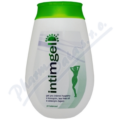 Intimgel gel s konopím a Tea tree HERBAVERA 250ml