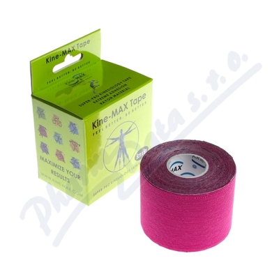 KineMAX SuperPro Ray. kinesiology tape růž.5cmx5m