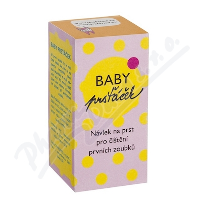 Profimed Baby Prsťáček průhled. zub.kartáček INF05