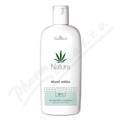 Cannaderm Natura tělové mléko vyživující 200ml