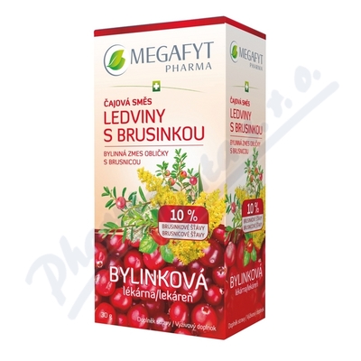 Megafyt Bylink.lék.Čaj.směs ledviny brusin.20x1.5g