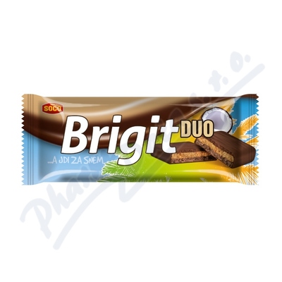 Brigit DUO - tyčinka s kokosovou příchutí 90g