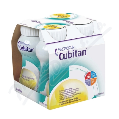 Cubitan s př.vanilkovou por.sol.4x200ml