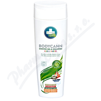 Annabis Bodycann přírodní Kids&babies 2v1 250ml