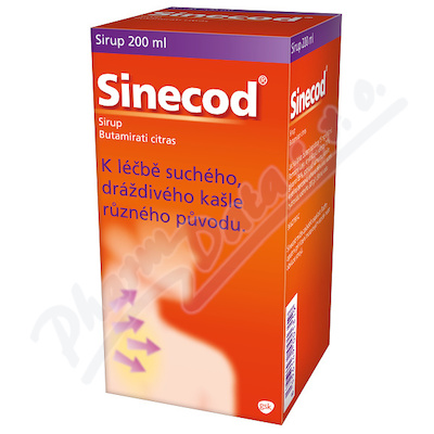 Sinecod 0.15% sir. 200ml CZ