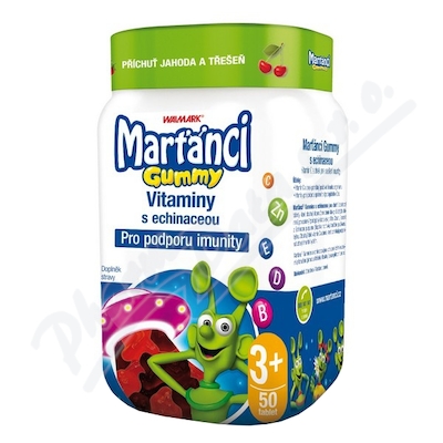 Marťánci Gummy Echinacea 20mg tbl.50