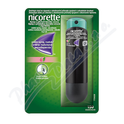 Nicorette Spray př.les.ovo.1mg/dáv.orm.spr1x13.2ml