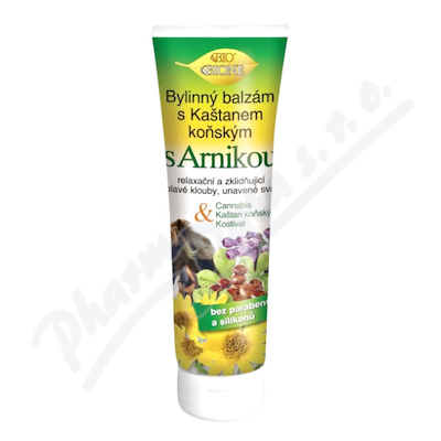 BIONE bylin.balzámArnika/Kaštan koňský 300ml
