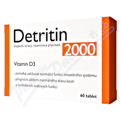 Detritin 2000 IU Vitamin D3 60 tablet