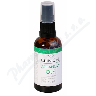 Clinical Arganový olej lisovaný za studena 50ml