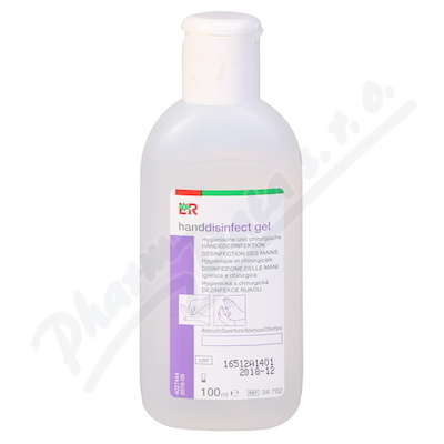 Dezinfekce na ruce LR handdisinfect gel 100ml