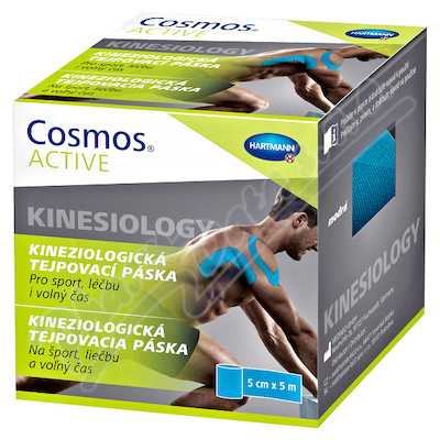 Cosmos Active Kinezio tejp.páska modrá 5cmx5m