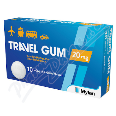 Travel Gum 20mg gum.mnd.10