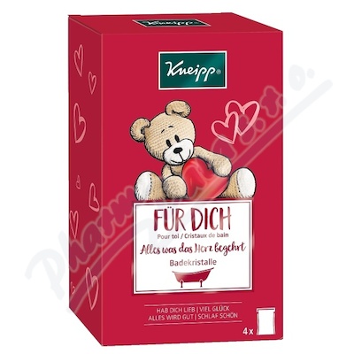 KNEIPP Sada solí do koupele pro děti 4x60g