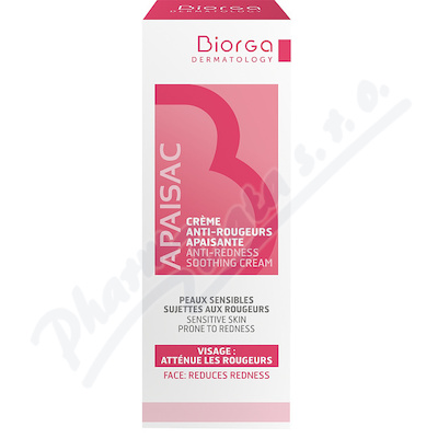 Apaisac Biorga zklidňující krém červen.skvrny 40ml