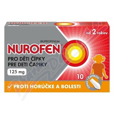 Nurofen pro děti 125mg sup.10