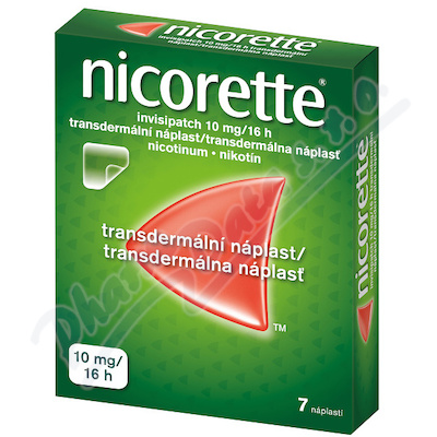 Nicorette Invisipatch 10mg/16h tdr.emp.7 II