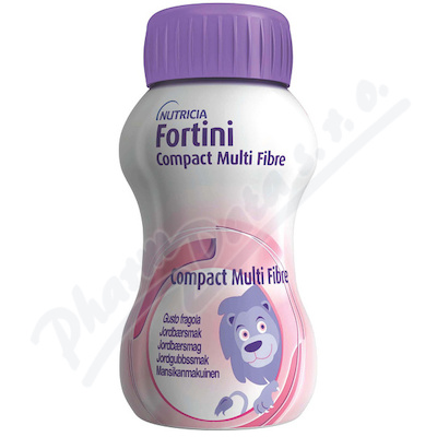 Fortini Compact MF s př.jahodovou por.sol.4x125ml