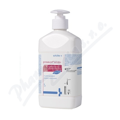 Prosavon scrub+ s dávkovačem 500ml schülke