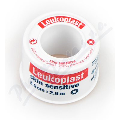 Leukoplast Skin Sensitive fixační páska 2.5cmx2.6m