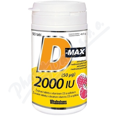 D-Max 2000 IU tbl.90