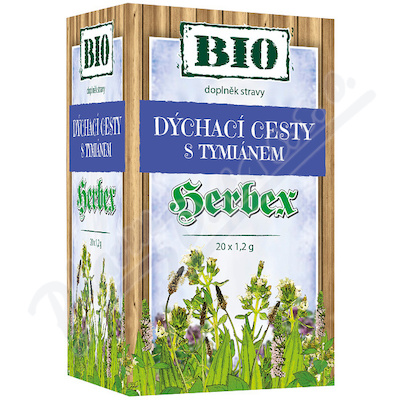 HERBEX BIO dýchací cesty s tymiánem n.s.20x1.2g