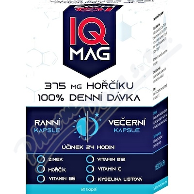 IQ Mag ranní/večerní cps.60