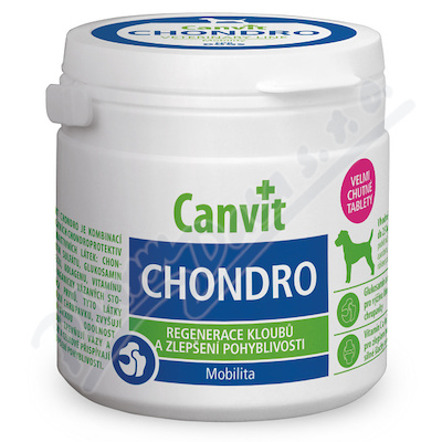 Canvit Chondro pro psy ochucené tbl.100