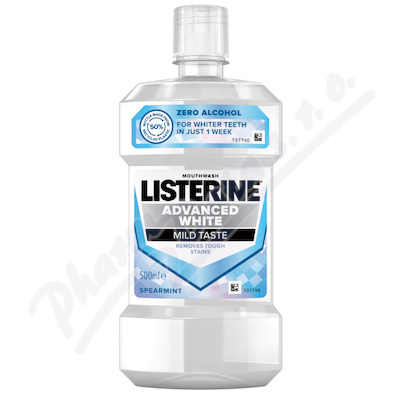 LISTERINE ADVANCED WHITE Mild Taste 500ml