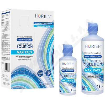 Horien roztok na kontaktní čočky 360ml+120ml