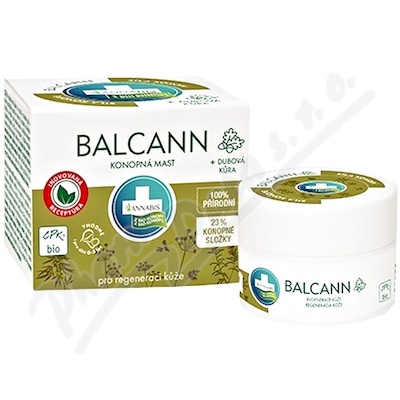 Annabis Balcann konopná mast BIO 50ml
