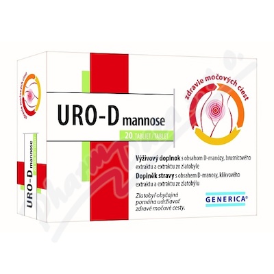 URO-D mannose tbl.20 Generica