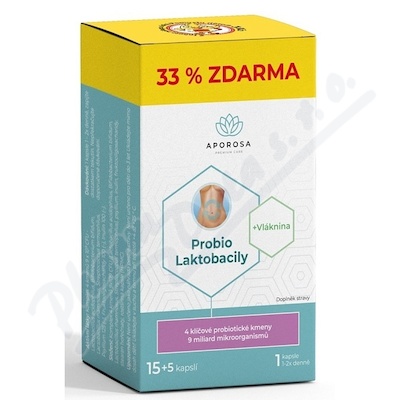 APOROSA Probio Laktobacily cps.15+5