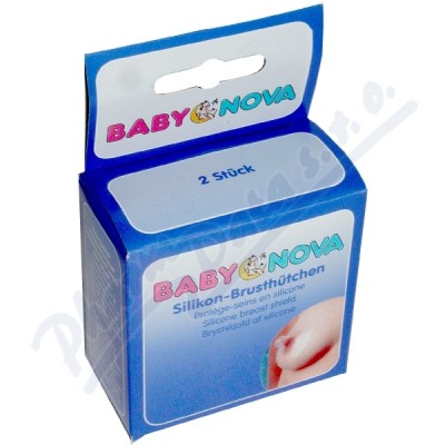 BABY NOVA Silikonový prsní klobouček 2ks 39301