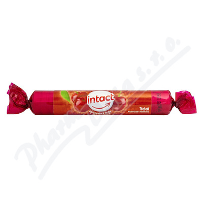 Intact hroznový cukr s vitaminem C Třešeň 40g