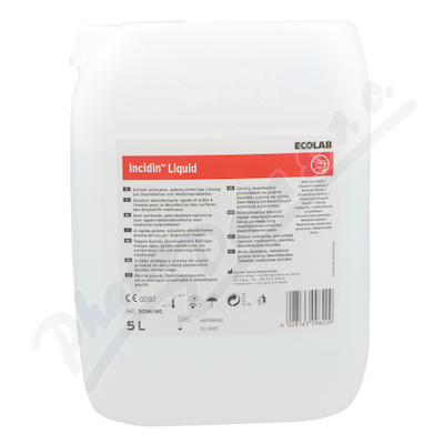 Incidin Liquid rychlá dezinfekce ploch 5L
